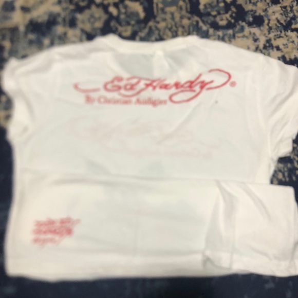 vintage y2k 2000’s ed hardy t shirt “eternal love” - Picture 4 of 4